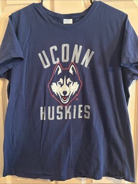 UConn Huskies Navy Short Sleeve Tee - Women's